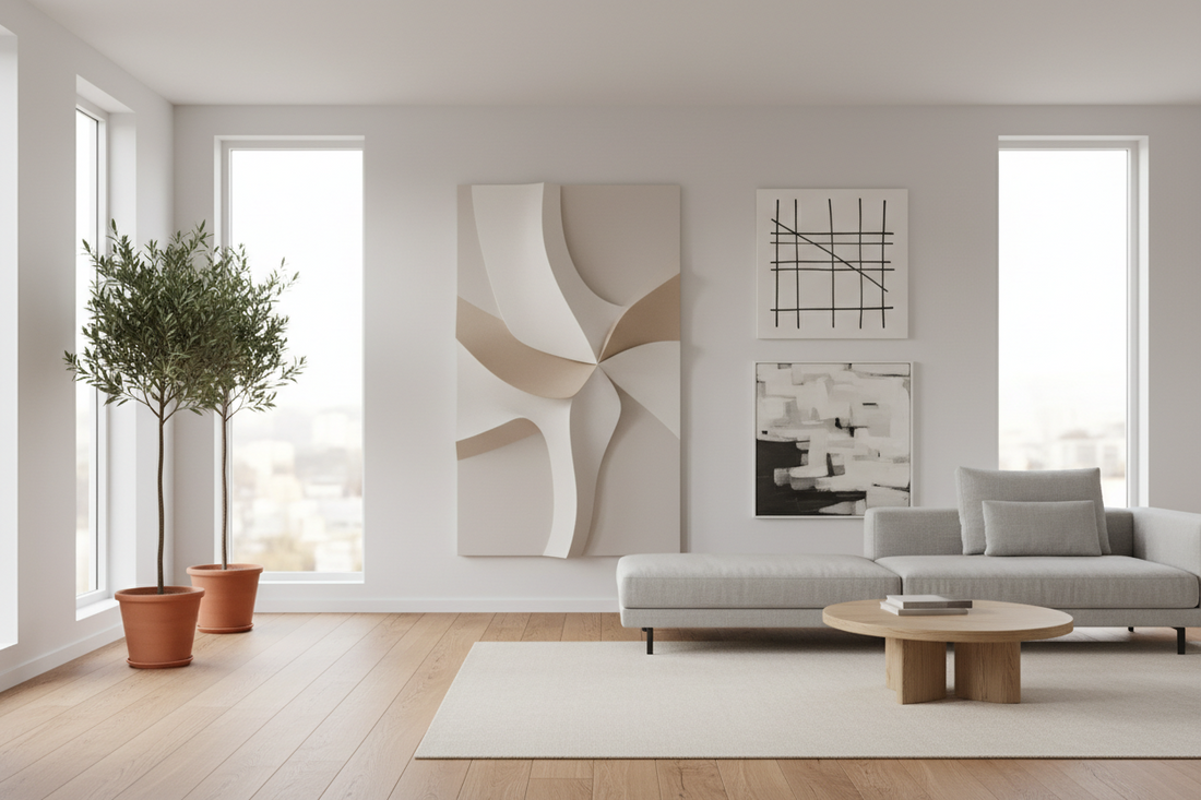 Sculpt Your Space: How Minimalist Art Pieces Transform Your Home