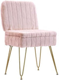 Vanity Chair with Storage | Comfy Ottoman with Folding Back by Manyday