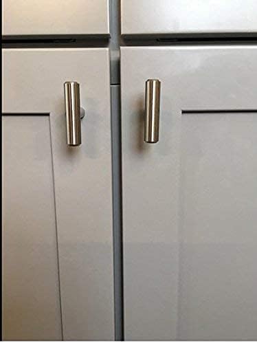 LONTAN Cabinet Knobs Brushed Nickel Bathroom Cabinet Knobs