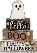 Lineshading 4 Pcs Halloween Table Decor Surprised Ghost Tiered Tray Decor by Lineshading