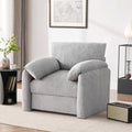 Howjoe Accent Chair for Living Room, Oversized Reading Armchair, LightGray by Unknown