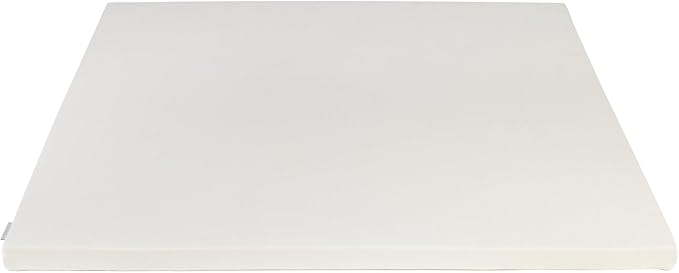 Pure Green Natural Latex Mattress Topper w/Jersey Cover - Soft - 3 Inch - King Size (GOTS Certified Organic)