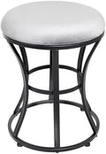Vanity Chair, Small Velvet Vanity Stool & Ottoman Bench for Bathroom, Dorm by ELLENSAMQI