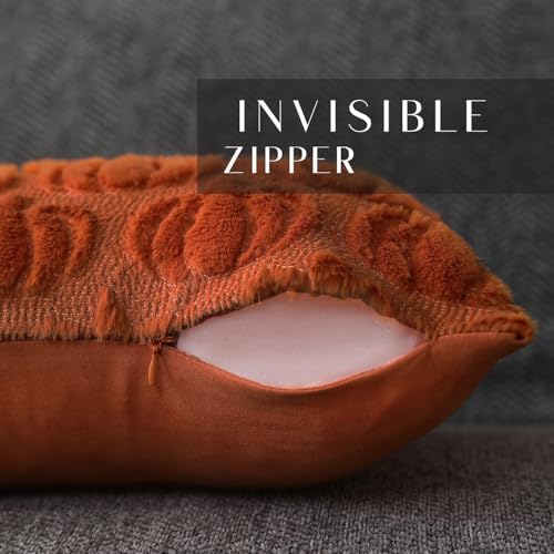 DFXSZ Fall Pillow Covers 14x36 1Pcs Rust Pumpkin Fall Decorations for Home - Image 2