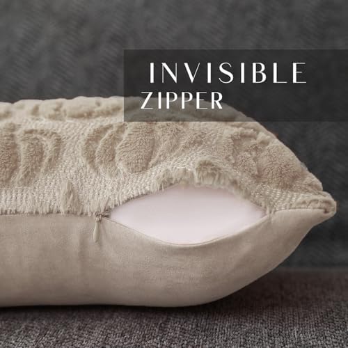 DFXSZ Fall Pillow Covers 12x20 2Pcs Beige Pumpkin Fall Decorations for Home - Image 2
