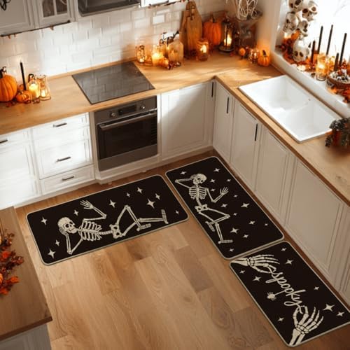 Artoid Mode Halloween Kitchen Mats Set of 3-17"x29"+17"x36"+17"x47" - Image 4