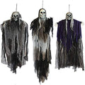 JOYIN 3 Pack Hanging Halloween Skeleton Ghosts Decorations, Grim Reapers for Best Halloween Outdoor Decorations by JOYIN