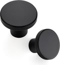 Ravinte 40 Pack Cabinet Knobs Black Kitchen Cabinet Knobs Round Dresser Drawer Pulls Closet Door Pulls 1-1/5 Inch