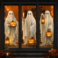Halloween Decorations - Ghost Window Clings for Halloween Party Decor by OHOME