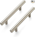 Ravinte 60 Pack 6 inch Cabinet Pulls Brushed Nickel Stainless Steel Kitchen Cupboard Handles Cabinet Handles, 3.5 inch Hole Center