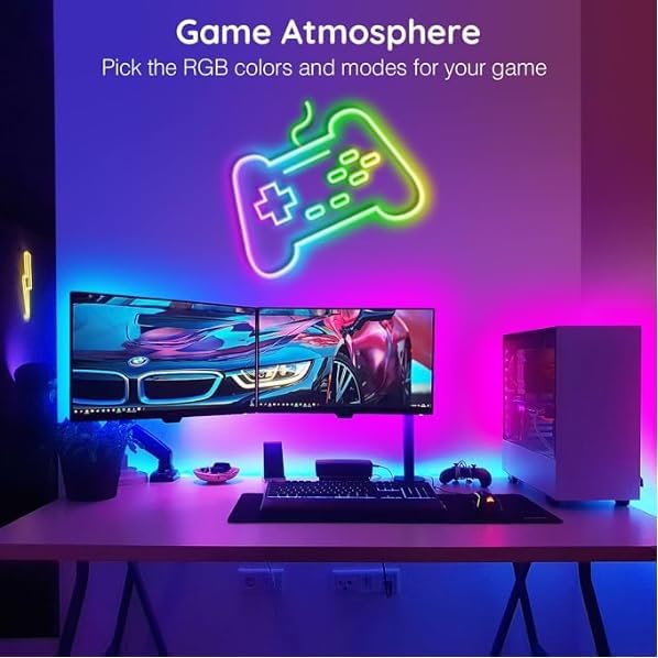 120Ft Neon Rope Lights,Flexible Led Rope Lights Control with App/Remote,Multiple Modes Rope Lights,IP65 Outdoor RGB Led Neons Lights,Music Sync Gaming Led Neon Light Strip for Bedroom Decor (120FT)