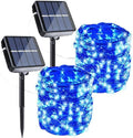 Joomer Solar Fairy Lights, 2-Pack Total 80FT 240LED String Lights, Blue by Joomer
