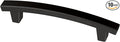Franklin Brass (10-Pack) – Matte Black Cabinet Handles, 4 Inch Hole Center, Pulls for Drawers, Kitchen Cabinet Door, Dressers | Pierce