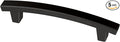 Franklin Brass (5-Pack) – Matte Black Cabinet Handles, 4 Inch Hole Center, Pulls for Drawers, Kitchen Cabinet Door, Dressers | Pierce