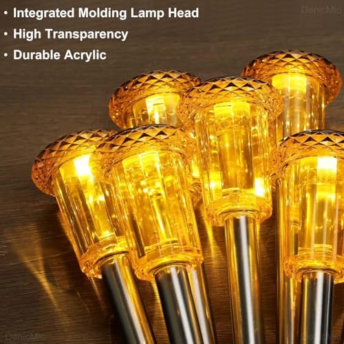 DenicMic Solar Halloween Lights Outdoor 10 Pack Fall Decorations for Home - Image 5