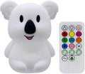 Night Light for Kids, Bedside Lamp for Children, Baby Nursery Lamp for Breastfeeding Safe, Break Resistant, Eye Caring, Adjustable Brightness & Color, Touch Control, Child Gift - Medium Koala