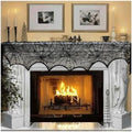 AerWo Halloween Decoration Black Lace Spiderweb Fireplace Mantle Scarf Cover Festive Party Supplies 45 X 243cm 18 x 96 inch by AerWo
