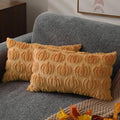 DFXSZ Fall Pillow Covers 20x20 2Pcs Light Orange Pumpkin Fall Decorations by DFXSZ