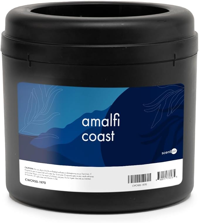 ScentAir Whisper Home Monthly Plug-in Refill, Fragrance Cartridge for Home and Office, Amalfi Coast