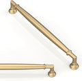 10 Pack Champagne Bronze Cabinet Pulls 7.5 Inch(192mm) Kitchen Cabinet Handles Solid Zinc Alloy Cabinet Hardware Drawer Pulls