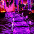 DenicMic Solar Halloween Lights Outdoor Waterproof 10 Pack Halloween Decor by Denicmic
