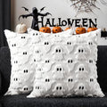 DFXSZ Halloween Pillow Covers 20x20 inch 2Pcs White Ghost Halloween Decor by DFXSZ
