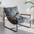MAXYOYO Modern Accent Chair, Comfy Living Room Chair with Metal Frame by MAXYOYO