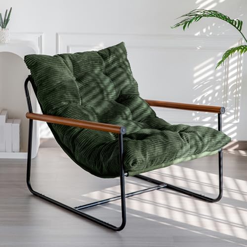 MAXYOYO Modern Accent Chair, Comfy Living Room Chair with Metal Frame by MAXYOYO