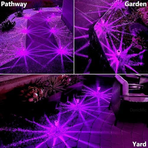 DenicMic Solar Halloween Lights Outdoor Waterproof 10 Pack Halloween Decor - Image 5