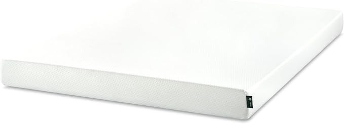 ZINUS 6 Inch Green Tea Memory Foam Mattress, Full, Fiberglass Free, Patented Custom Contour Support, Sturdy Base Foam, CertiPUR-US Certified, Mattress in A Box, White