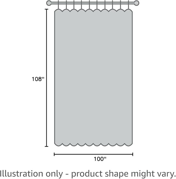RYB HOME White Sheer Curtains Linen Textured Semi Sheer Drapes Light Airy Grommet Large Window Decor for Living Room Bedroom Dining Patio Door, White, W 100 x L 108 inch, 1 Panel
