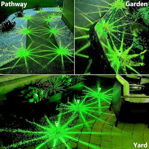 DenicMic Solar Halloween Lights Outdoor Waterproof 10 Pack Halloween Decor - Image 4