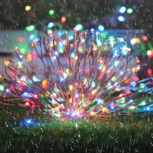 Joomer Solar Fairy Lights, 2-Pack Total 80FT 240LED Lights, Multicolor - Image 6