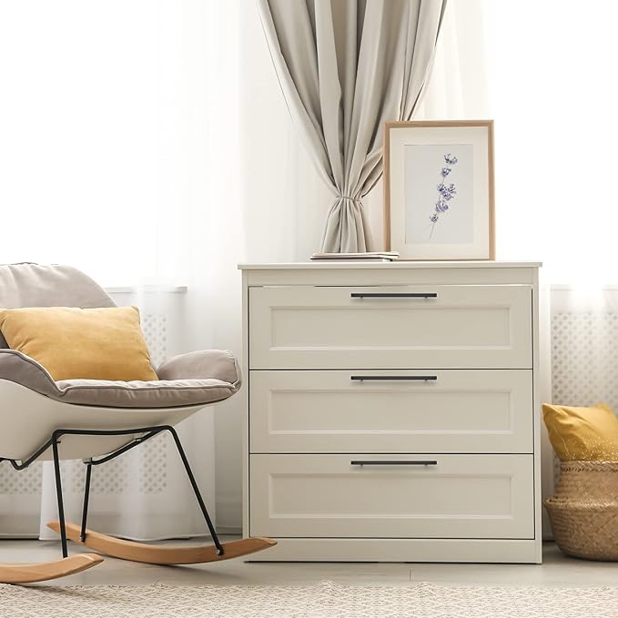 Ravinte Cabinet Handles 15 Pack - 8-4/5 Inch Matte Black Square Pulls, 11-3/10 Inch Overall Length - Kitchen Hardware Drawer Pulls
