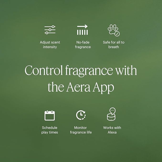 Aera Zephyr - Essential Oil for Home - Simple and Minimal Fragrance - Notes of Lotus Petals, Sandalwood and Lily of The Valley - Scent Refill - Works with The Aera Diffuser