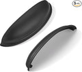 khtumeware 5 Pack 5" Drawer Pulls Matte Black Cabinet Cup Pulls Kitchen Hardware Cabinet Handles Drawer Handles Knobs 5 inch Hole Center