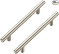 JOY DECOR 20 Pack Cabinet Handles, Brushed Nickel Cabinet Pulls, 5 in Hole Center Kitchen Cabinet Handles, Stainless Steel T Bar Handles for Dresser Drawers