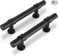 goldenwarm 25 Pack Black Cabinet Pulls 3 Inch Kitchen Cabinet Handles Black Drawer Handles Modern Dawer Pulls and Knobs Kitchen Hardware for Dresser Bathroom