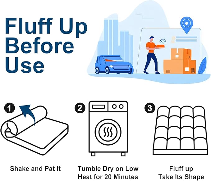 COONP Full Mattress Topper, Extra Thick Pillowtop, Cooling Plush Mattress Pad Cover Bed Topper Protector with 8-21 Inch Deep Pocket (Black, Full)