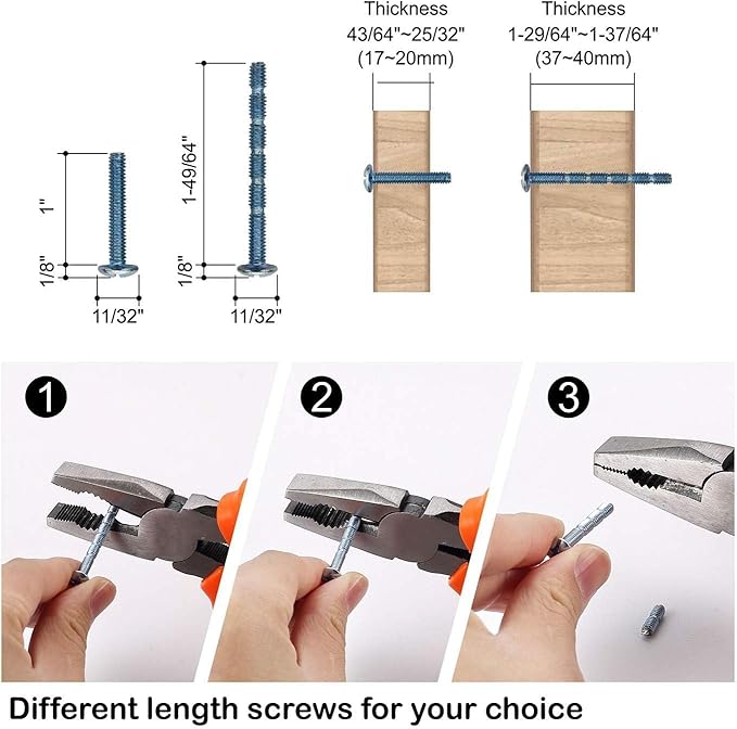 Amerdeco 10 Pack Brushed Gold Cabinet Pulls 11.3 Inch(288MM) Hole Centers Kitchen Cabinet Handles Hardware for Cabinets Cupboard Handles Drawer Pulls ZH0041