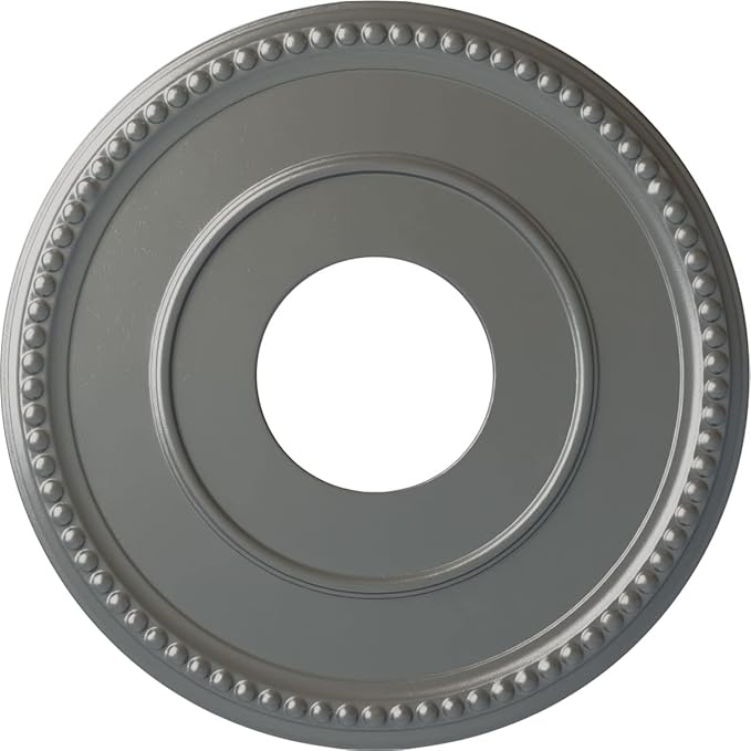 Ekena Millwork Bradford Ceiling Medallion, Silver