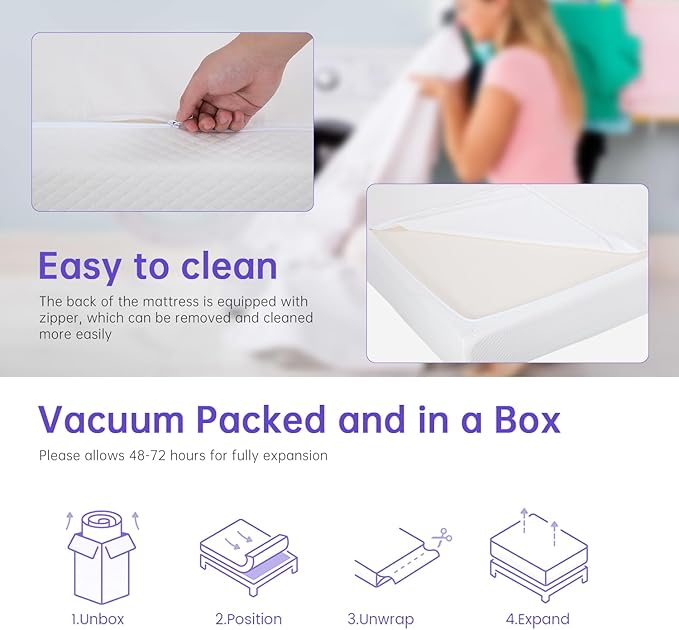 PayLessHere 8 Inch Twin XL Gel Memory Foam Mattress Fiberglass Free/CertiPUR-US Certified/Bed-in-a-Box/Cool Sleep & Comfy Support(Twin Extra Large)