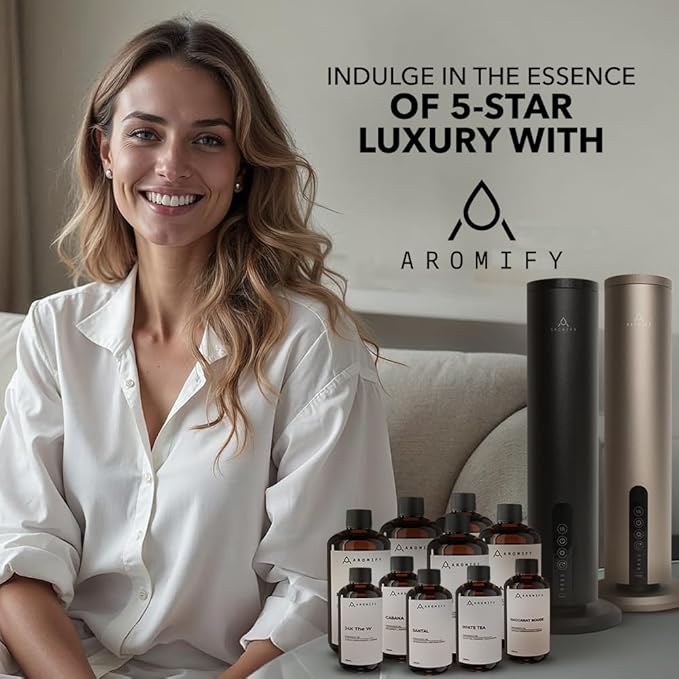 Cabana Diffuser Oil,16.9 FL Oz, 500 mL Diffuser Fragrance Oil for Home, Spa & Office, Luxury Hotel Blend of Natural Essential Oil, Bergamot & Amber Scent.