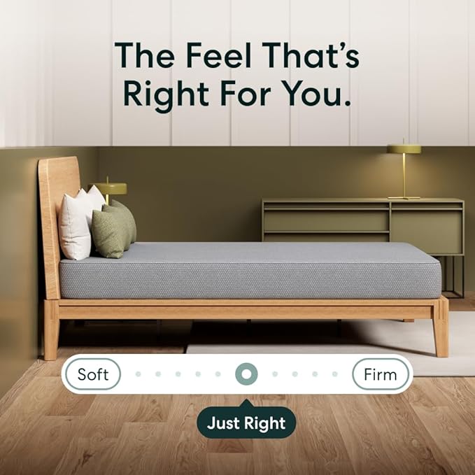Siena 8” Twin Mattress - Memory Foam - Medium Firm - 180 Night Trial - Premium Pressure-Relieving Layers - 10 Year Warranty - Mattress in a Box - CertiPUR-US Certified