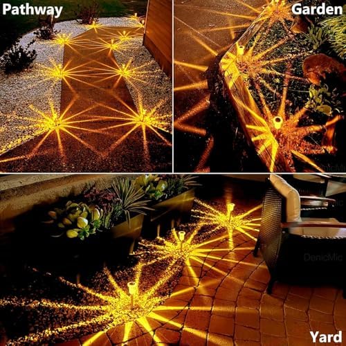 DenicMic Solar Halloween Lights Outdoor 10 Pack Fall Decorations for Home - Image 6