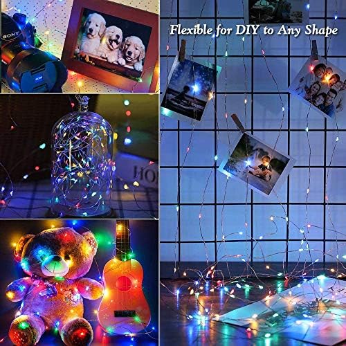 Joomer Solar Fairy Lights, 2-Pack Total 80FT 240LED Lights, Multicolor - Image 4