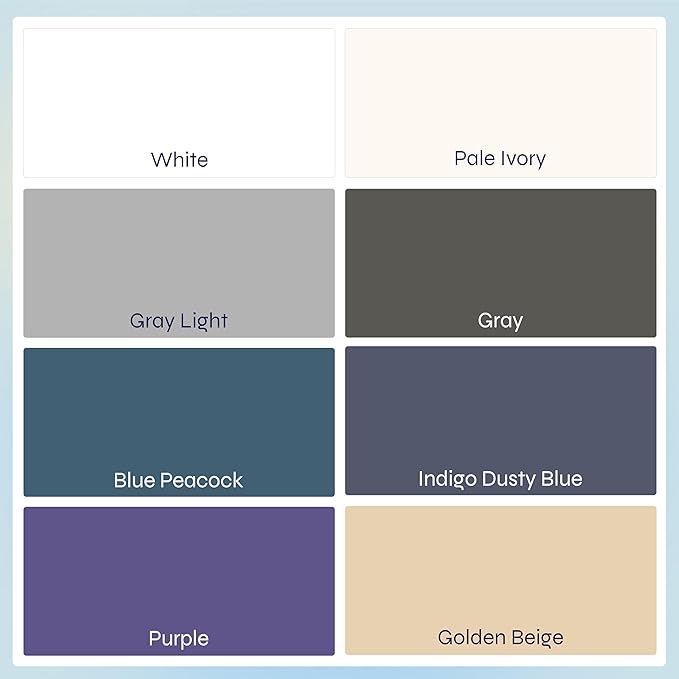 California Design Den 6-Pc King Size Sheet Set with 4 Pillowcases - Soft 400 Thread Count 100% Cotton Sheets, Cooling Sateen Weave, Luxury Deep Pocket Bedsheets Set - Indigo Dusty Blue