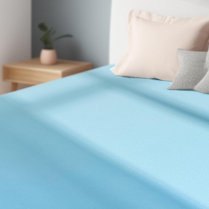 Subrtex Mattress Topper, Memory Foam Mattress Topper, Gel-Infused Memory Foam Topper for Side Stomach Sleepers, Breathable Bed Toppers (3 Inch, Cal King)