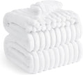 Bedsure GentleSoft White Full Blanket for Bed - Cozy Soft Blankets for Women, Cute Large Throws for Girls, 84x90 Inches