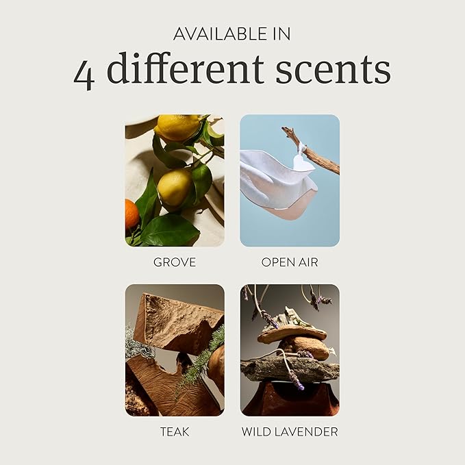 Drift Home Scent Diffuser Starter Kit in Wild Lavender - Adjustable and Long Lasting Diffuser Aroma - Clean Ingredients, Pet Safe